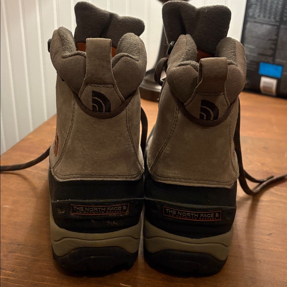 The North Face Tan and Black Hiking Boots - Picture 2 of 5